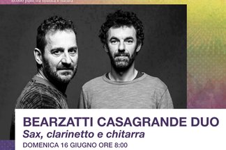 Secret Concert: Bearzatti Casagrande- Lost Songs - Sax e chitarra