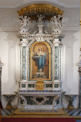 pala d'altare cappella della purità